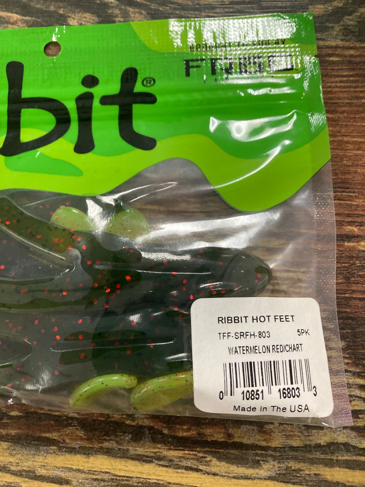 Ribbit Hot Feet watermelon Red/Chart