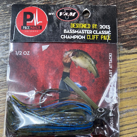 V&M 1/2oz Pulse Swim Jig Bluegill