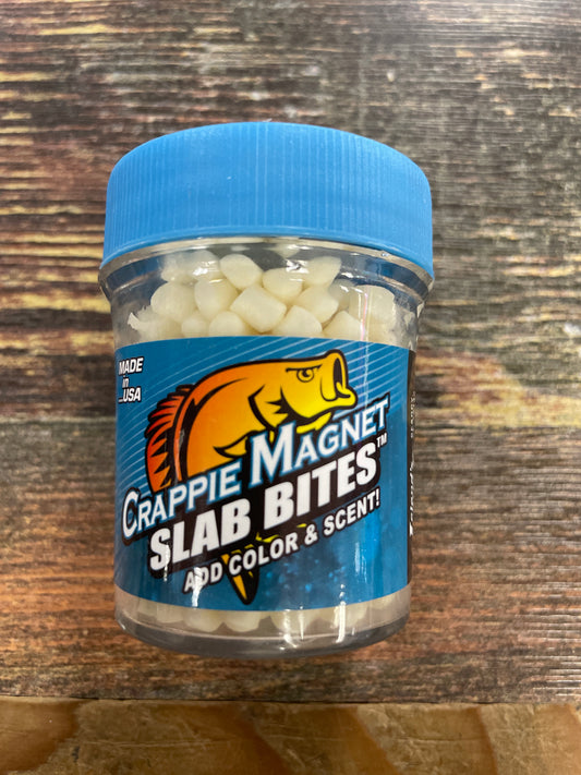 Crappie Magnet Slab Bites 1 oz. White