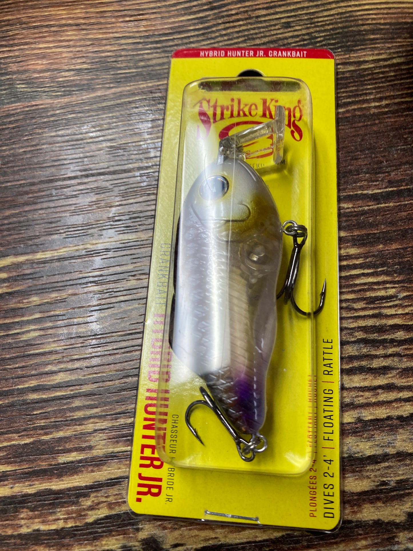 Strike King Hybrid Hunter JR Clearwater minnow