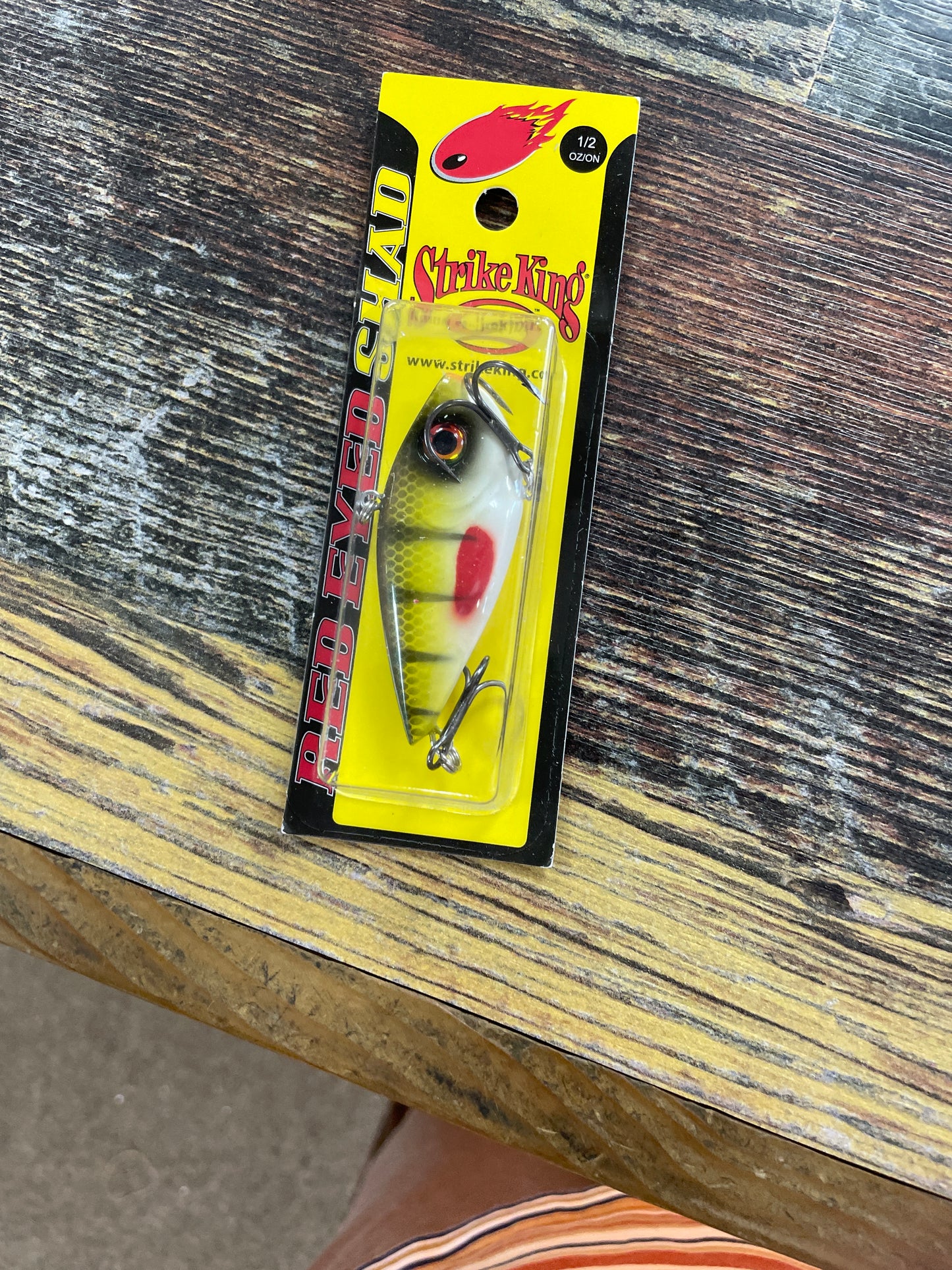 Strike King Red Eye Shad 1/2 oz. Sugar Daddy