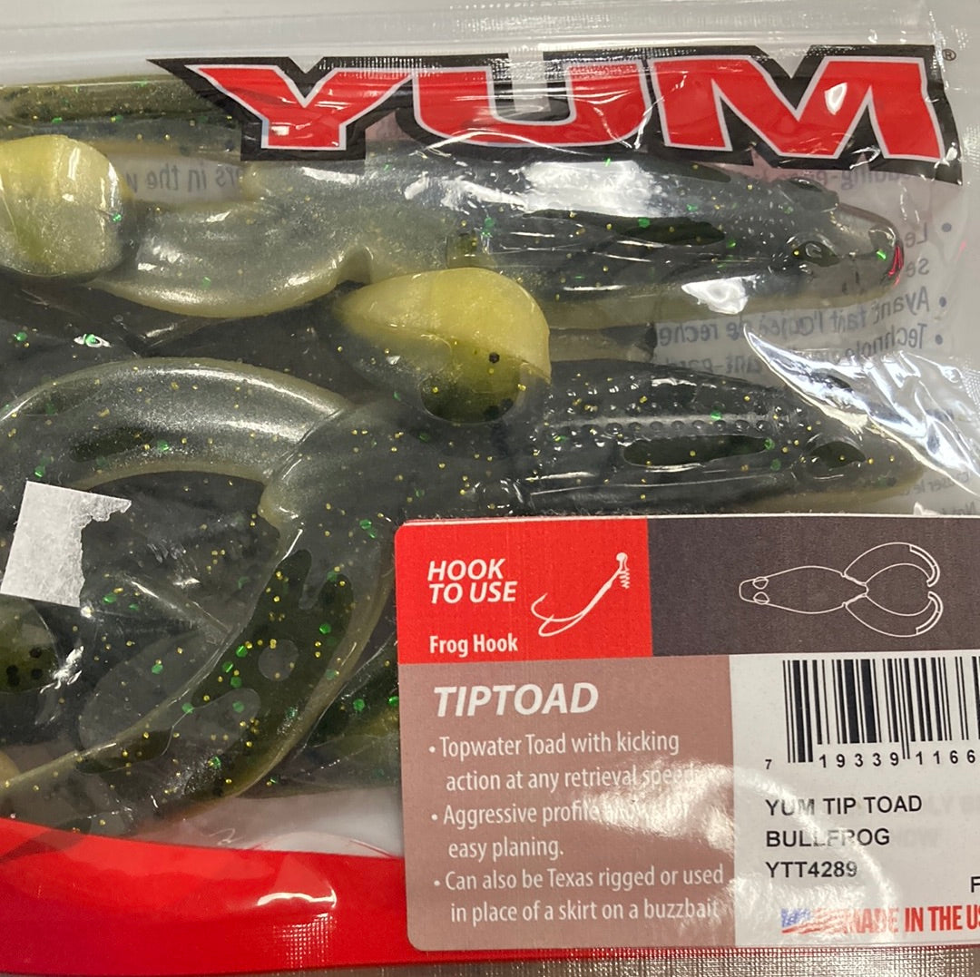 Yum Tip Toad - BullFrog