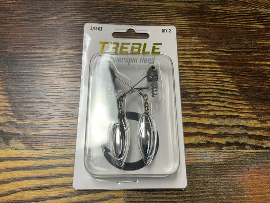 6th Sense Treble Underspin 3/16 oz. Raw