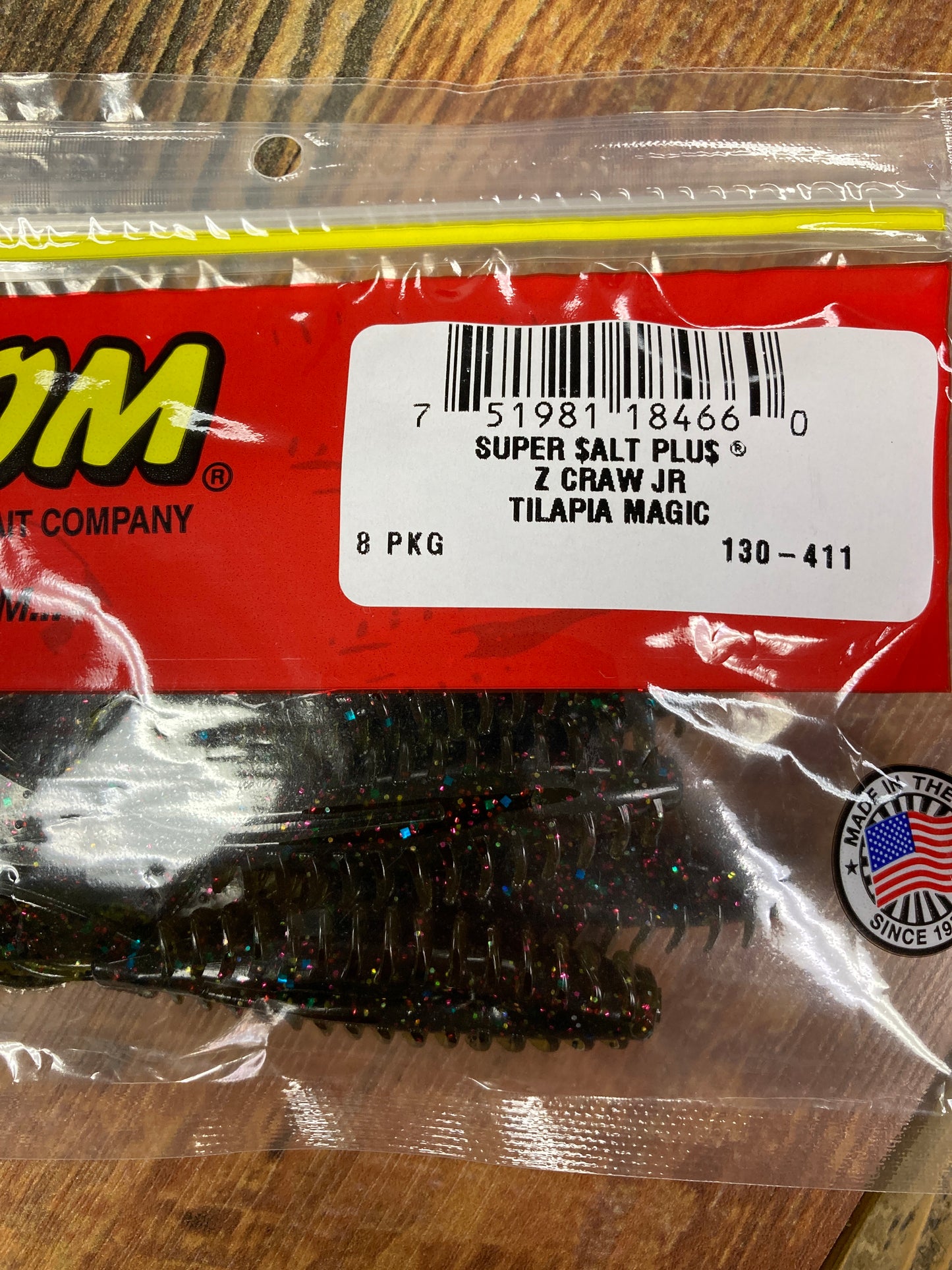 Zoom Z Craw Jr - Tilapia Magic