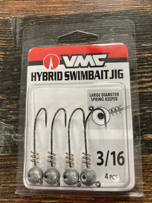 VMC Hybrid Swimbait Jig 3/16 oz. Natural