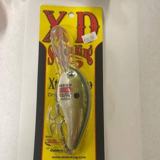 Strike King 10XD Dives 25’ & Beyond Tennessee Shad