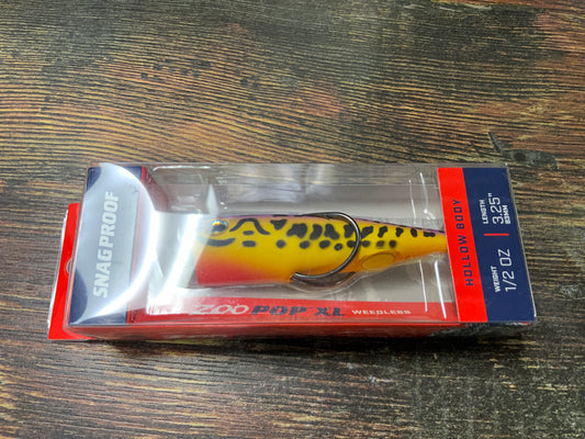 Snagproof Zoo Pop 1/2 oz. 3.25" XL Sunrise Frog