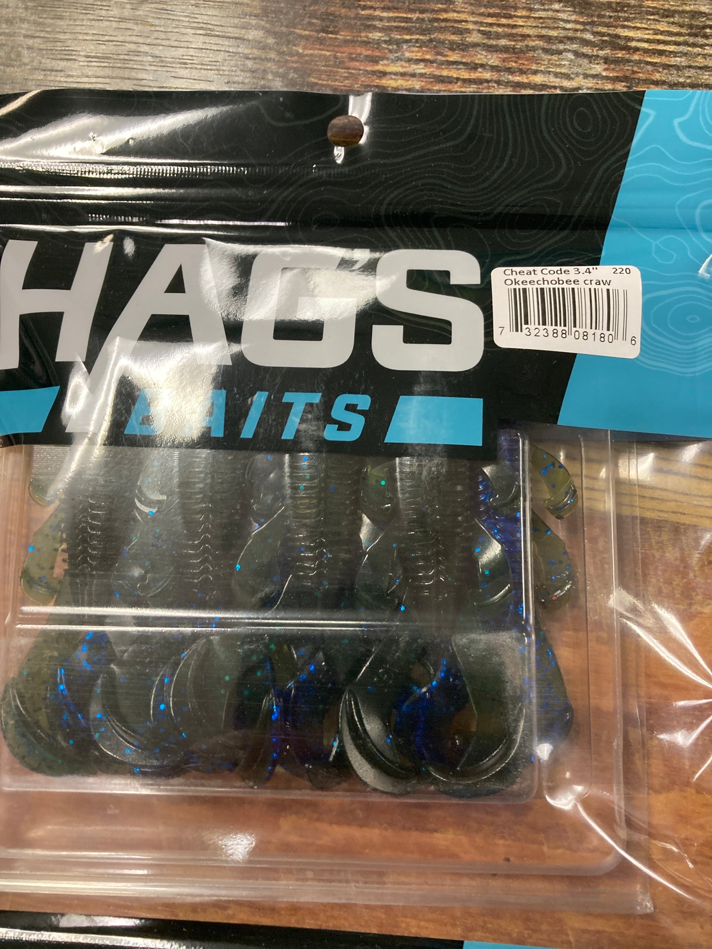 Hags Cheat Code 3.4" Okeechobee Craw