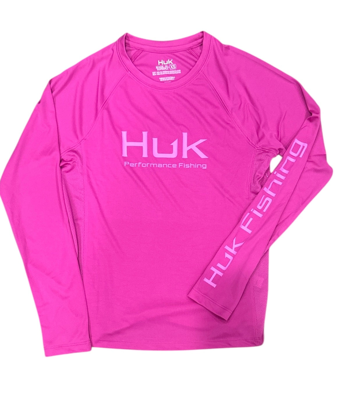 HUK Ladies Pursuit Crew Pink M