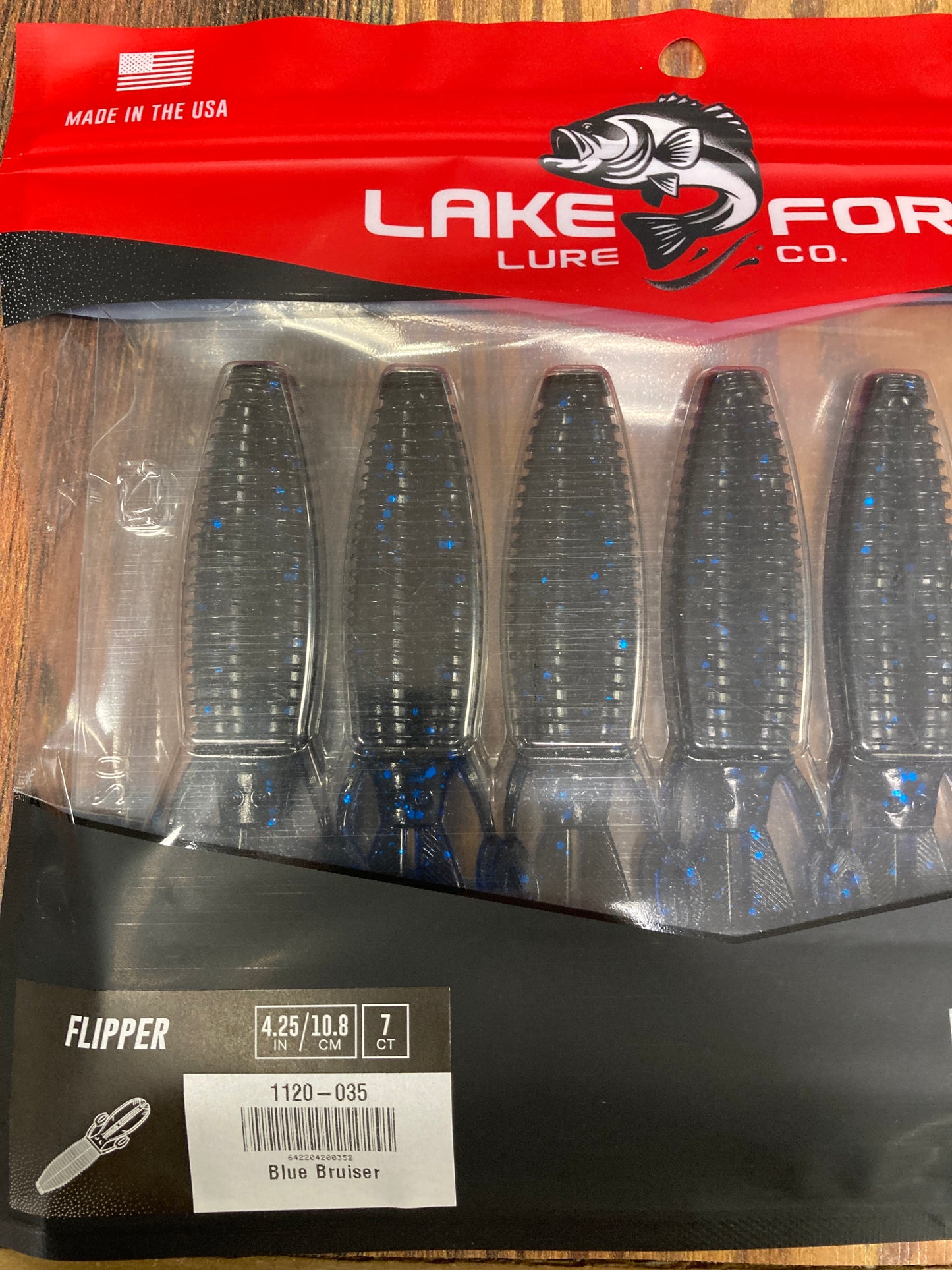 LFL Flipper 4.25” Blue Bruiser