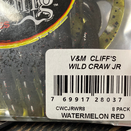 V&M Cliffs Wild Craw Jr - Watermelon Red