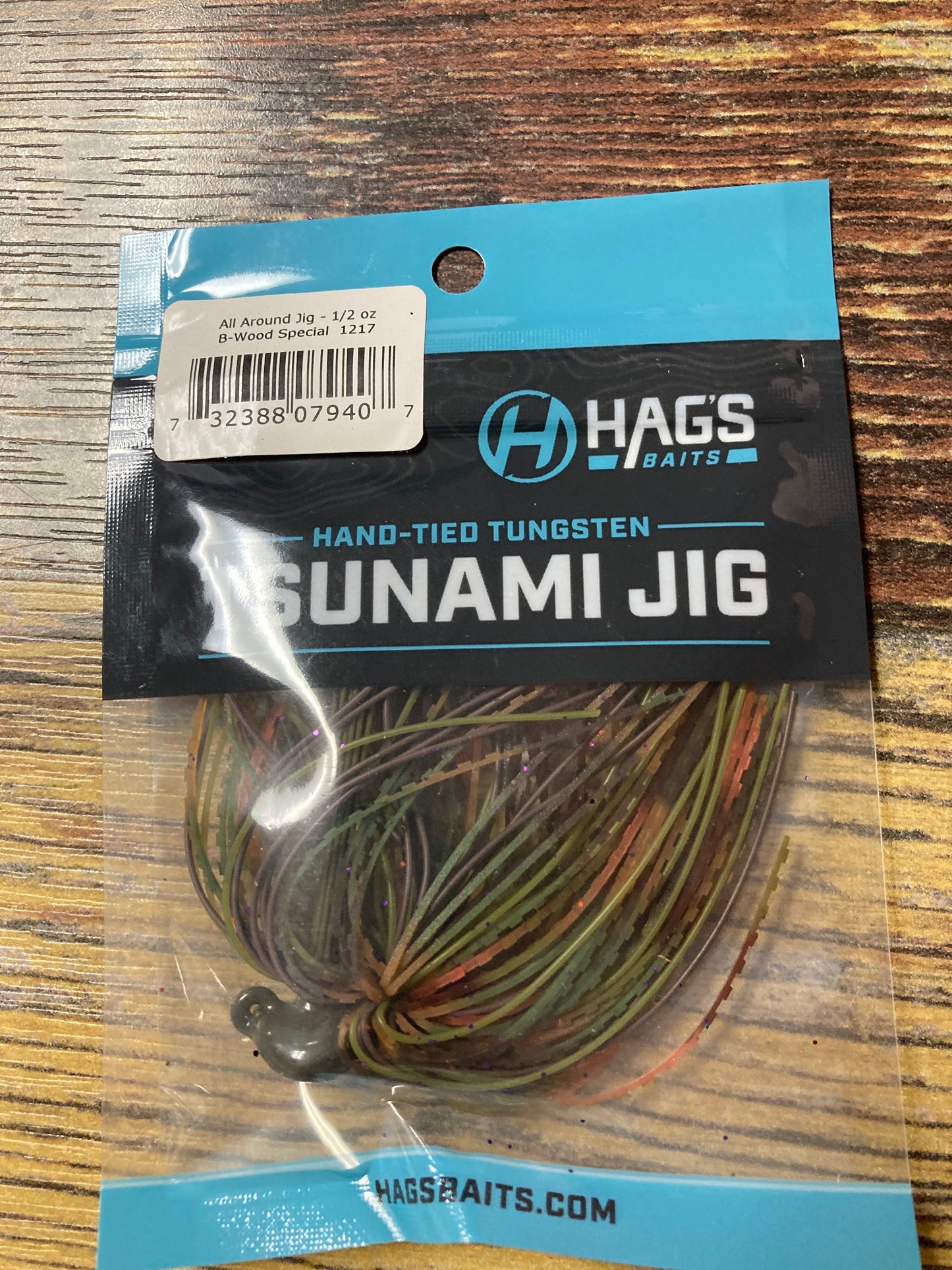 Hags Tsunami Jig 1/2 oz. B Wood Special