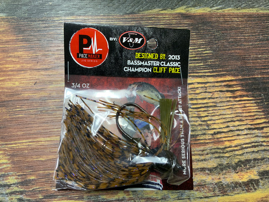 V&M Football Jig 3/4 oz. Peanut Butter Jelly