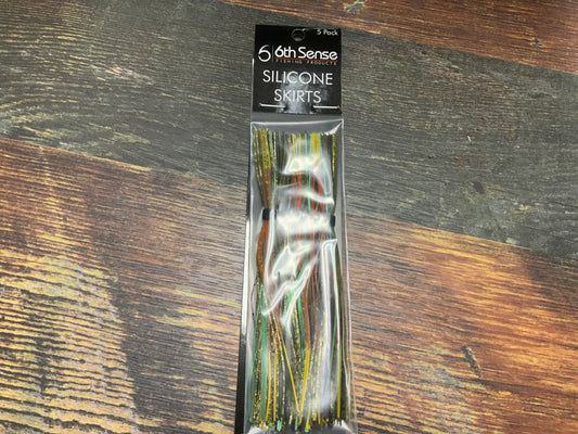 6th Sense Silicone Skirt - Bluegill Fire