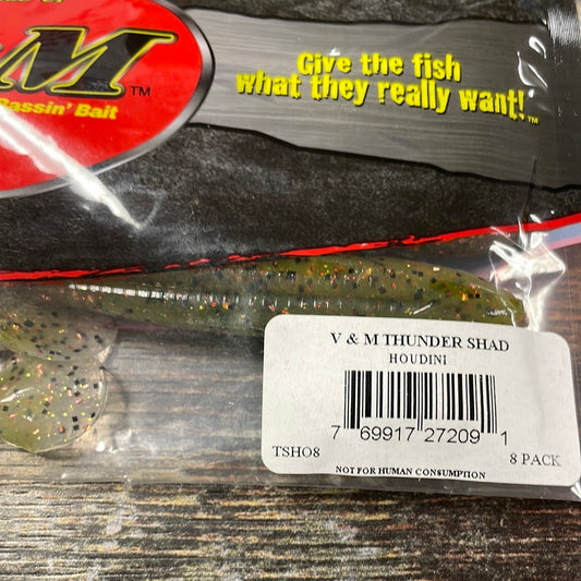 V&M Thunder Shad - Houdini