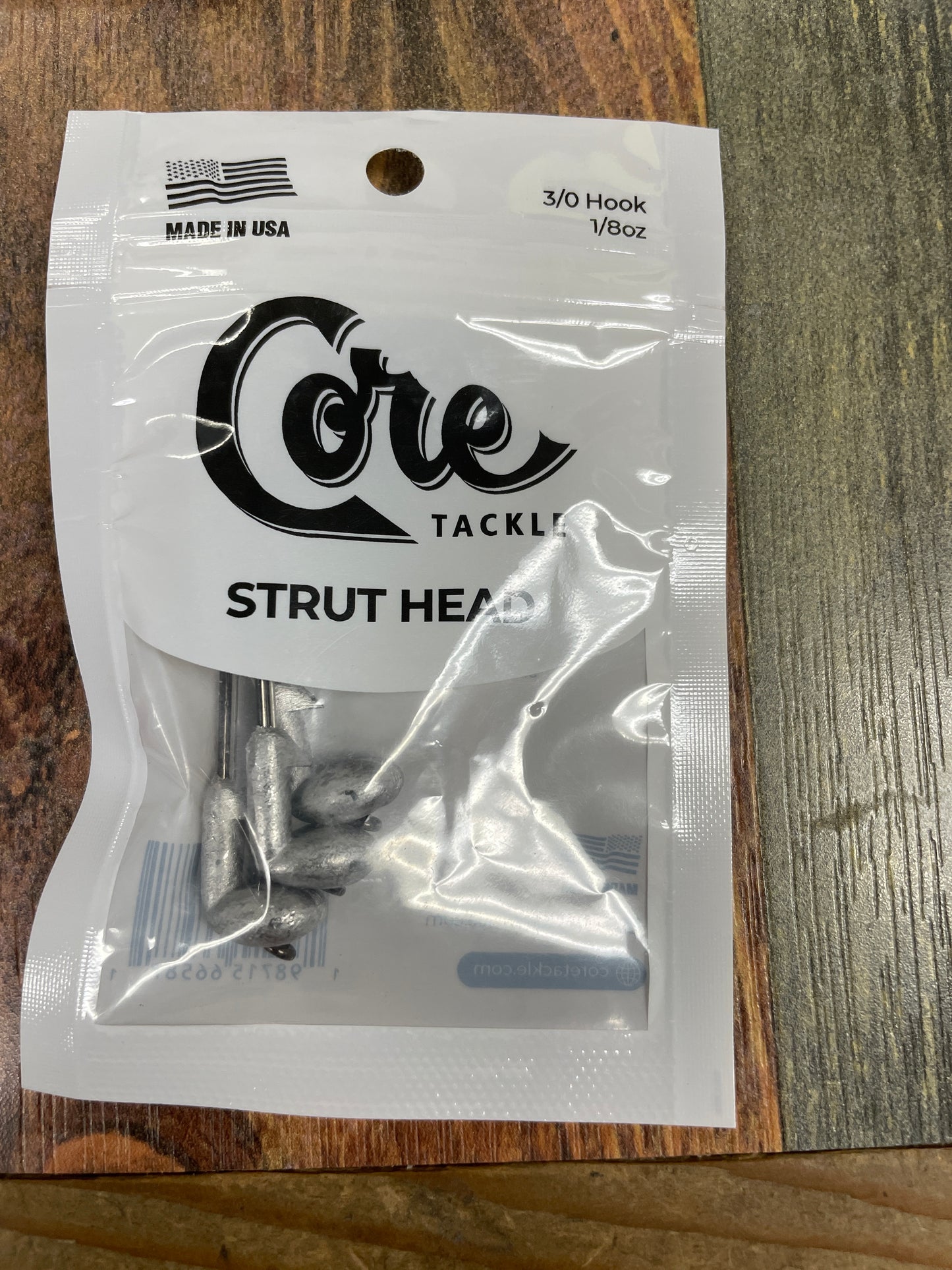 Core Tackle Strut Head 3/0 1/8oz