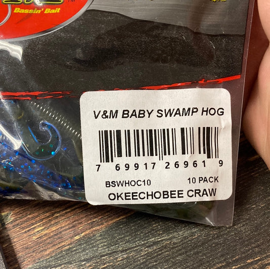 V&M Baby Swamp Hog - Okeechobee Craw