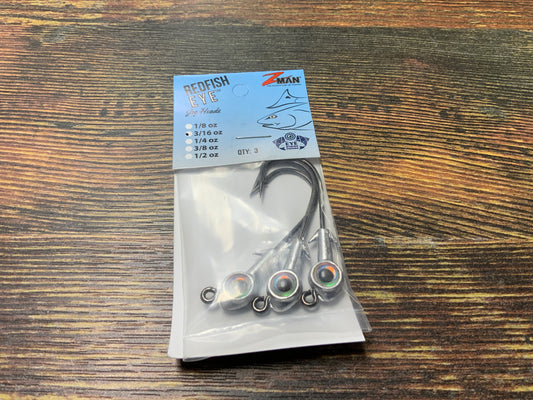 Z Man Red Eye Jig Heads 3/16 oz.