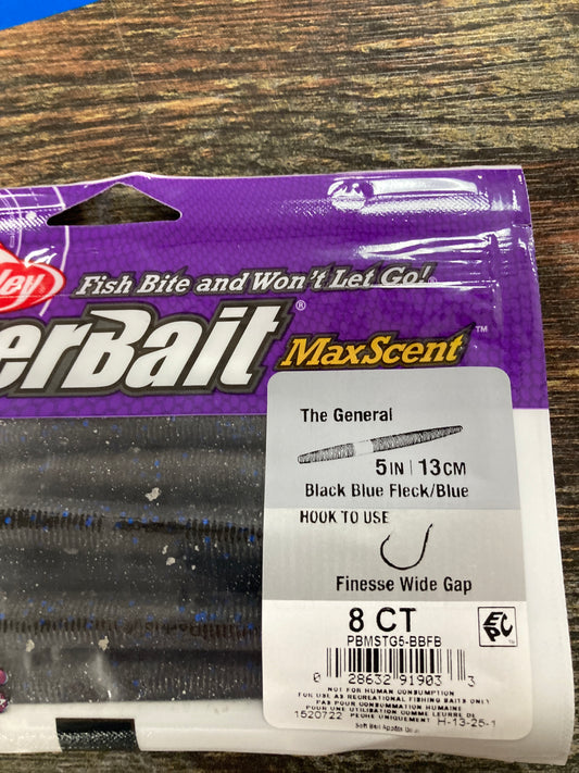 The General Berkley Black Blue Fleck/ Blue