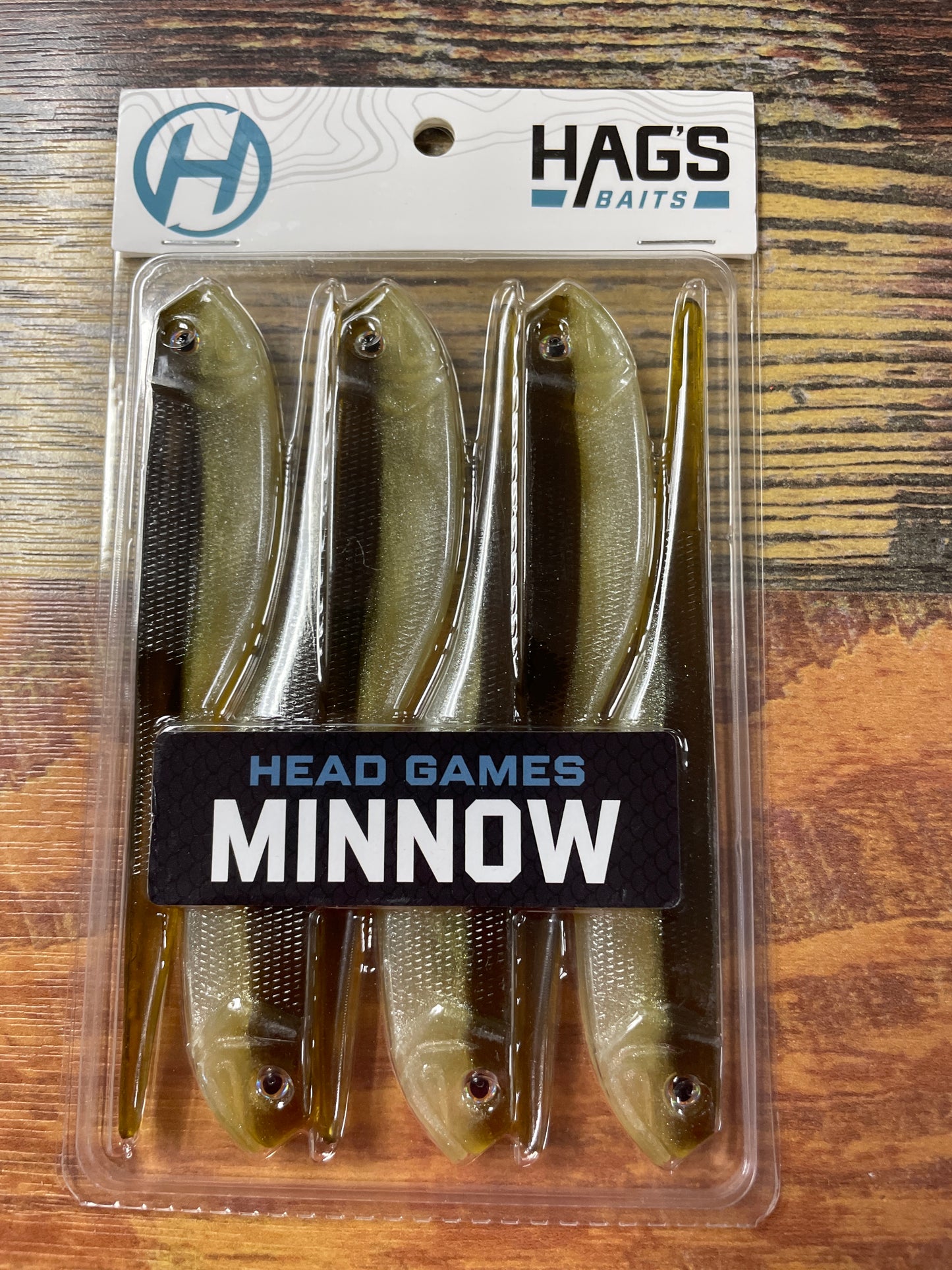 Hags Baits Head Games Minnow 5” Rizz Shad