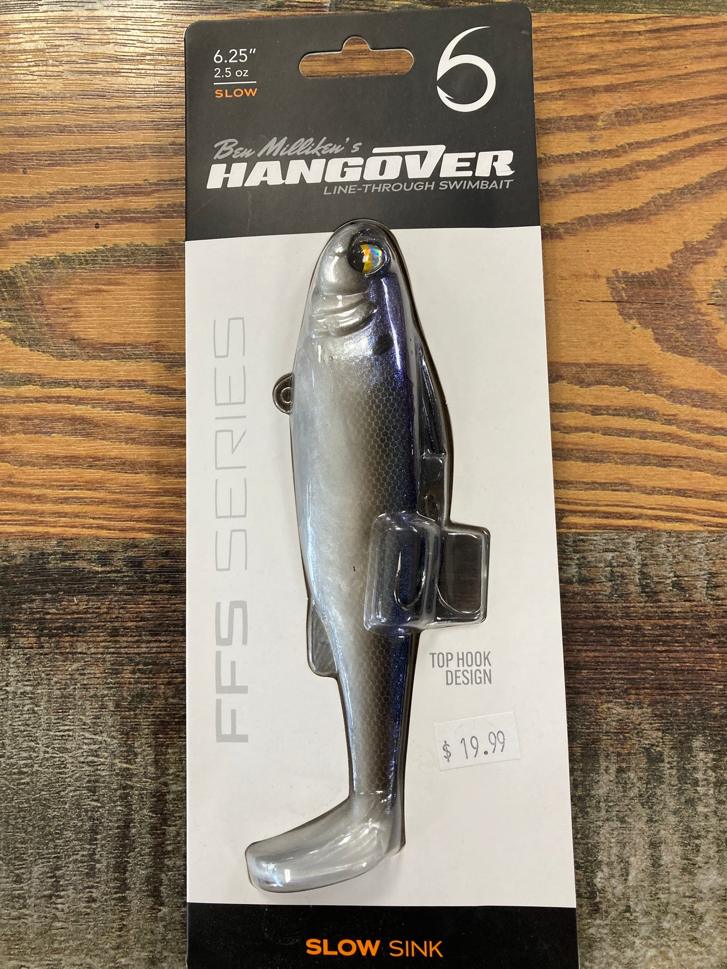 6th Sense Hangover Slow Sink 6.25" 2.5 oz. Pro Blue