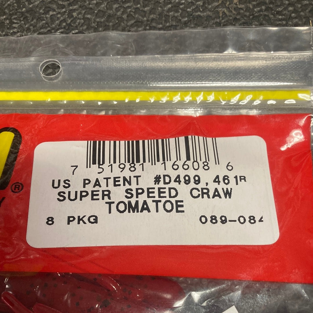 Zoom Super Speed Craw - Tomatoe
