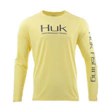 HUK LS Crew Yellow XXL