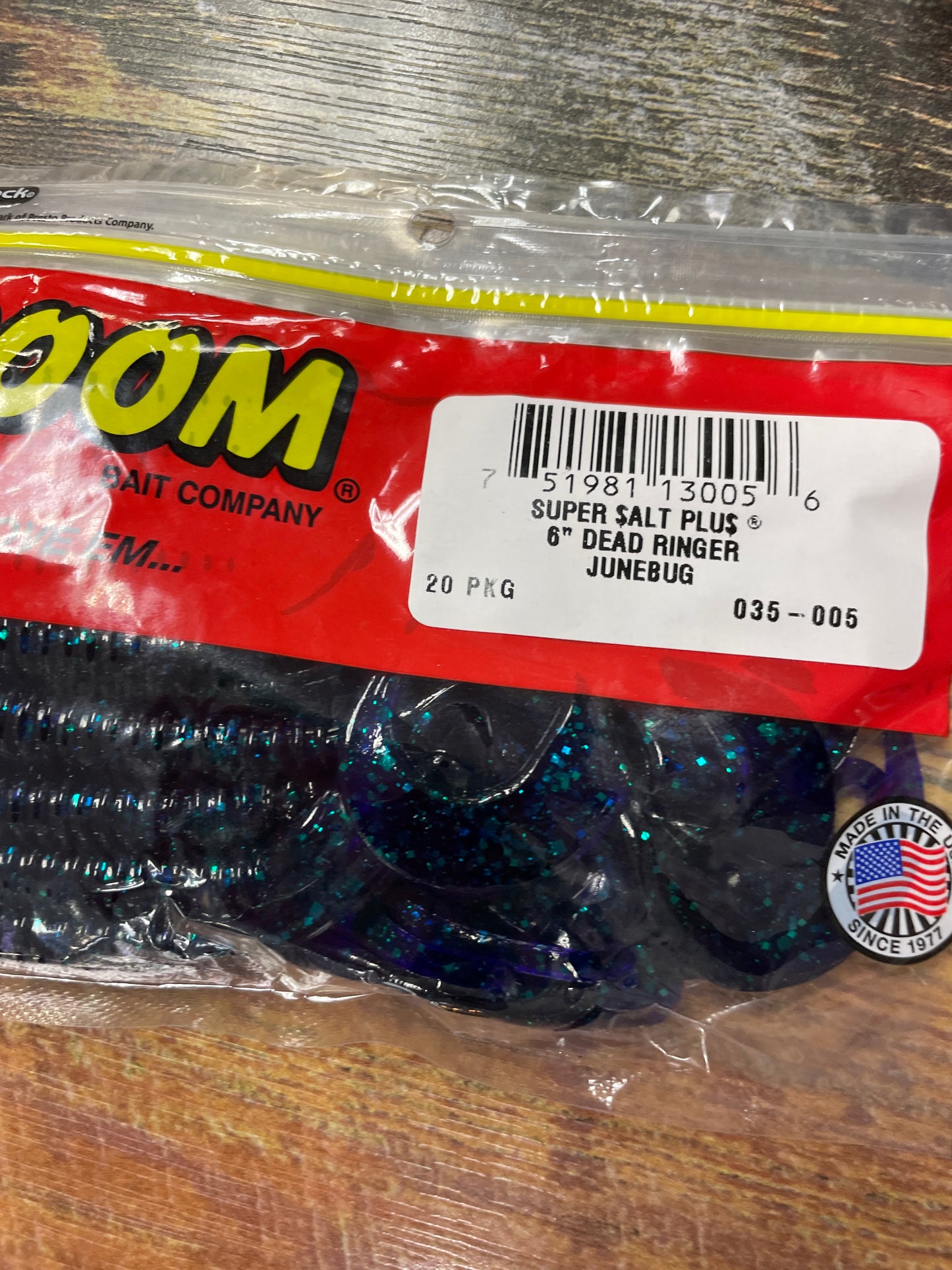 Zoom Dead Ringer 6” Junebug 20pk