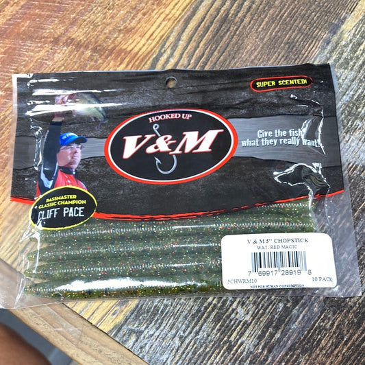 V&M Chopstick 5" Watermelon Red Magic.