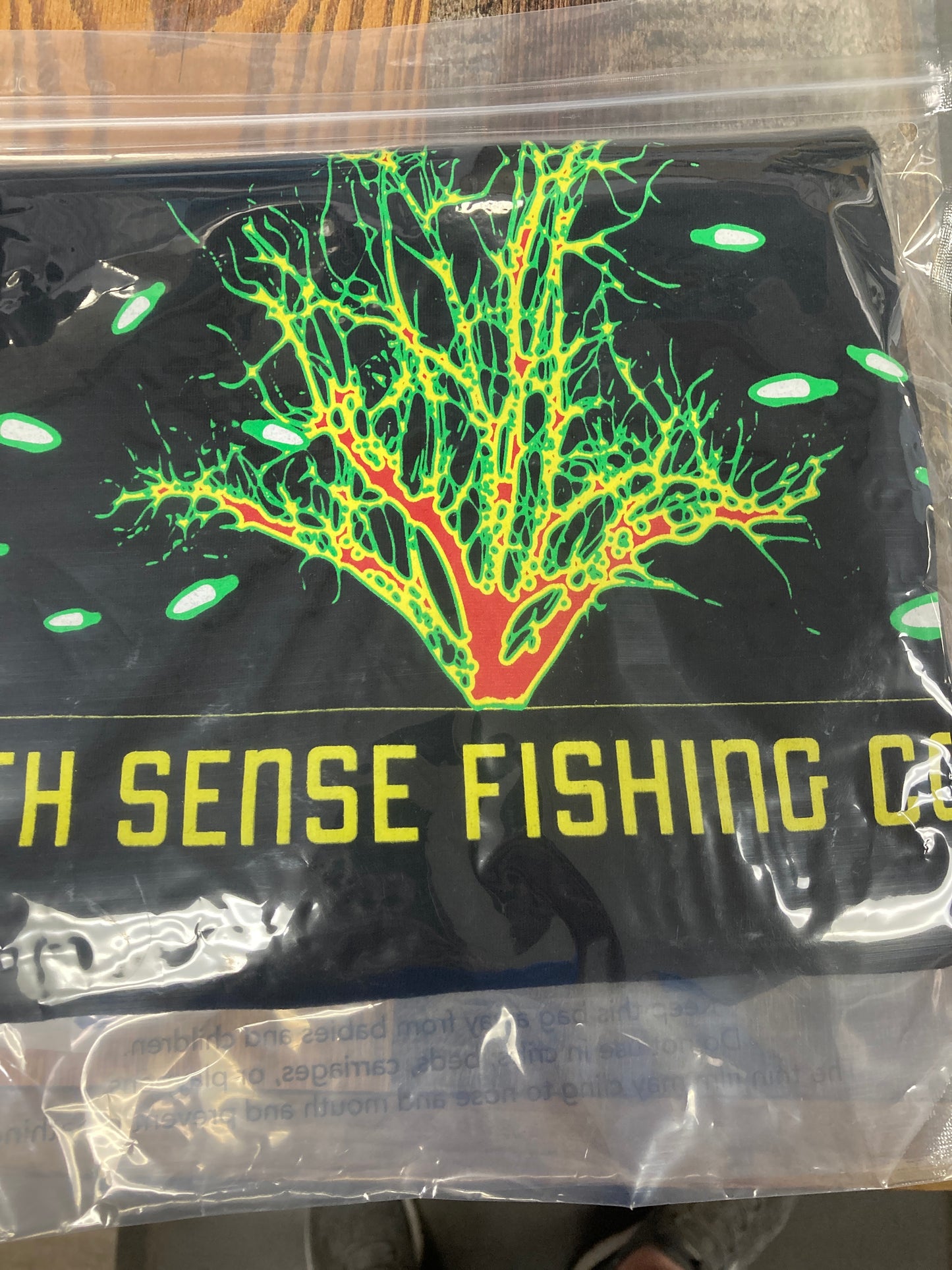 6th Sense Sonar Strike Tee Black Yellow XL