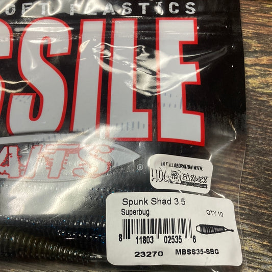 Missile Spunk Shad 3.5” Super Bug