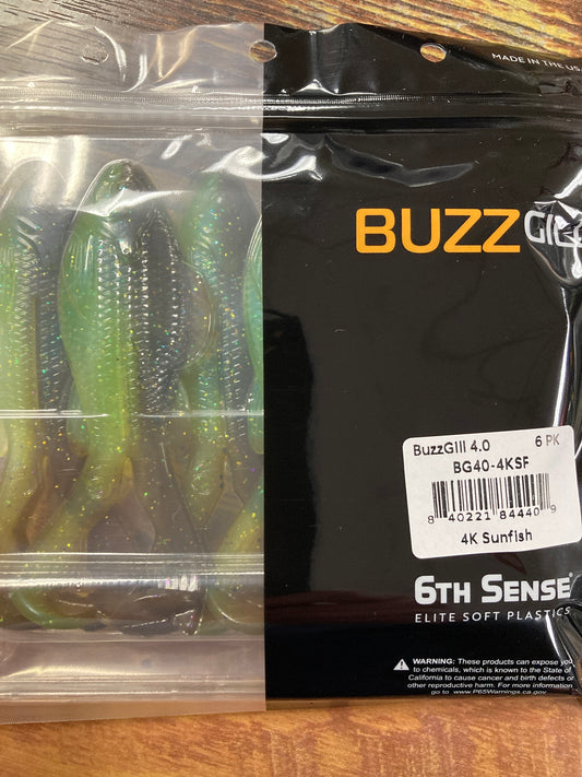 6th Sense Buzz Gill 4.0 4K Sunfish