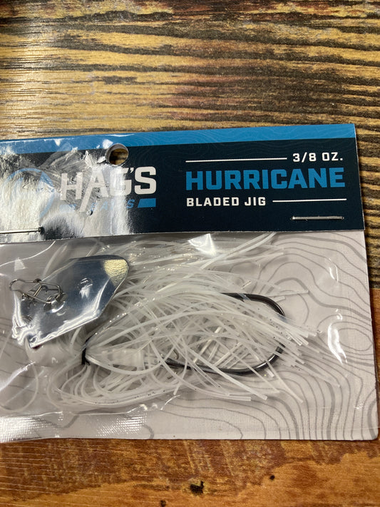 HAGS Hurricane Jig 3/8 oz. White