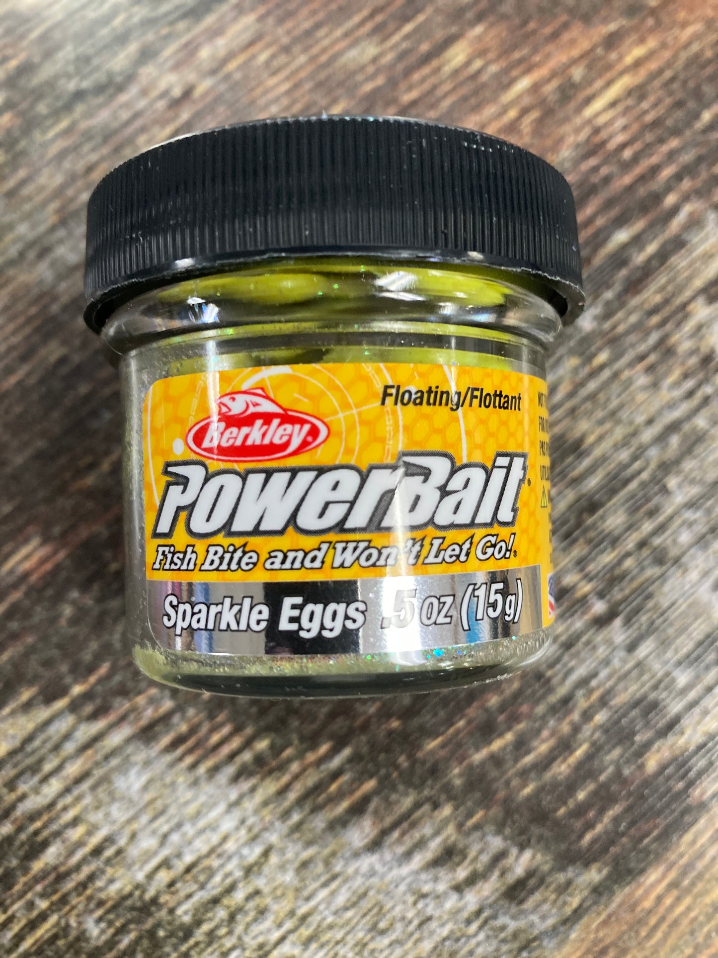 Berkley Floating Sparkle Eggs .05 oz. Chartreuse