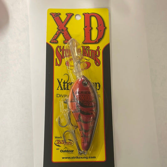 Strike King 8XD Dives 20’ & Beyond  Delta Red