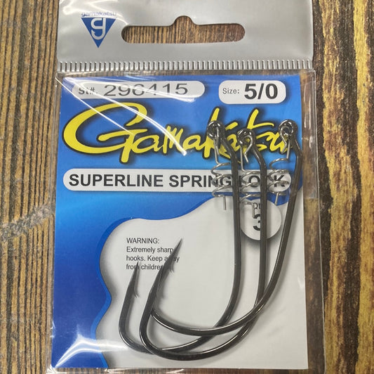 Gamakatsu Superline Spring lock 5/0