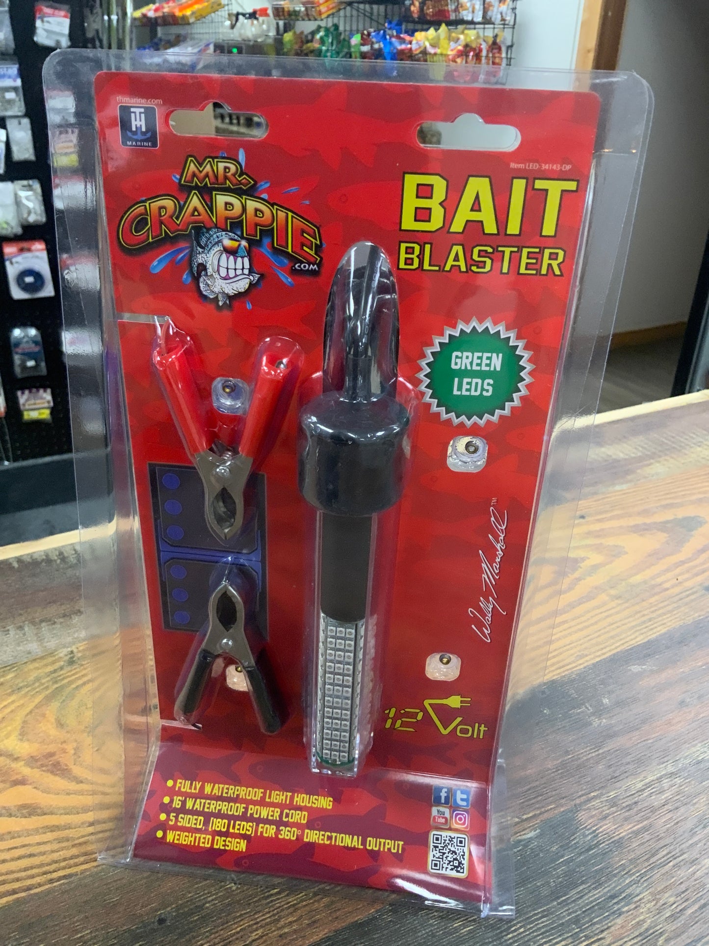 TH Underwater Attractant Light  MR CRAPPIE - Green