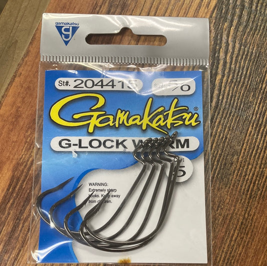 Gamakatsu G Lock Worm 5/0