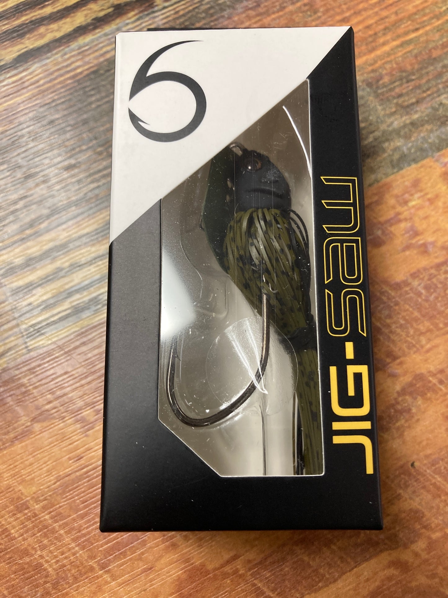 6th Sense Jig-Saw 1/2 oz Green Pumpkin Black