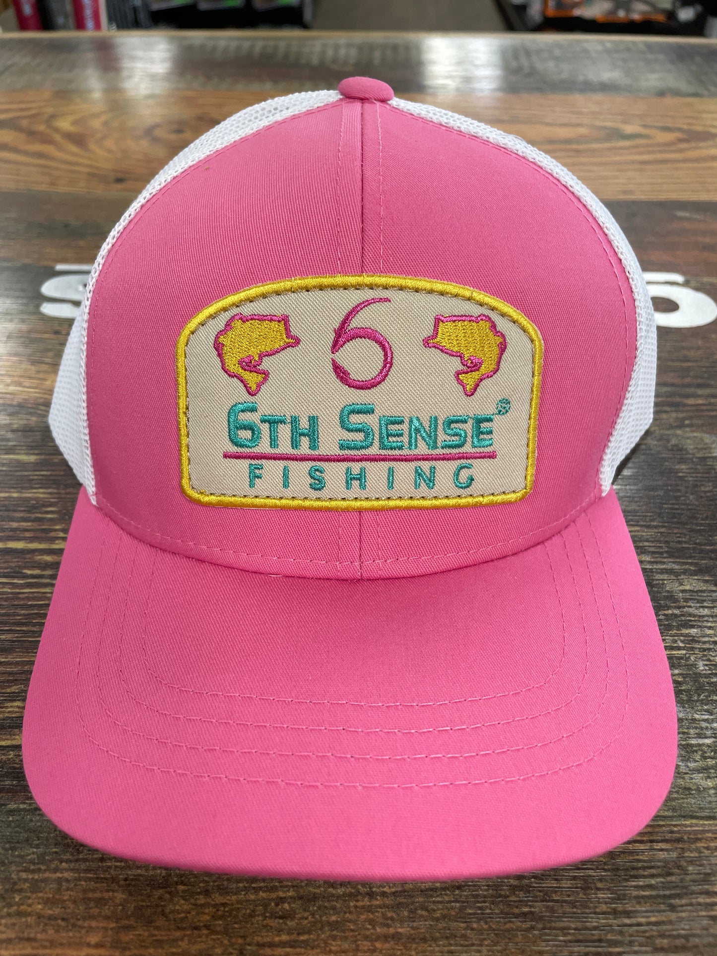 6th Sense 6 Stamped Hat - Pink