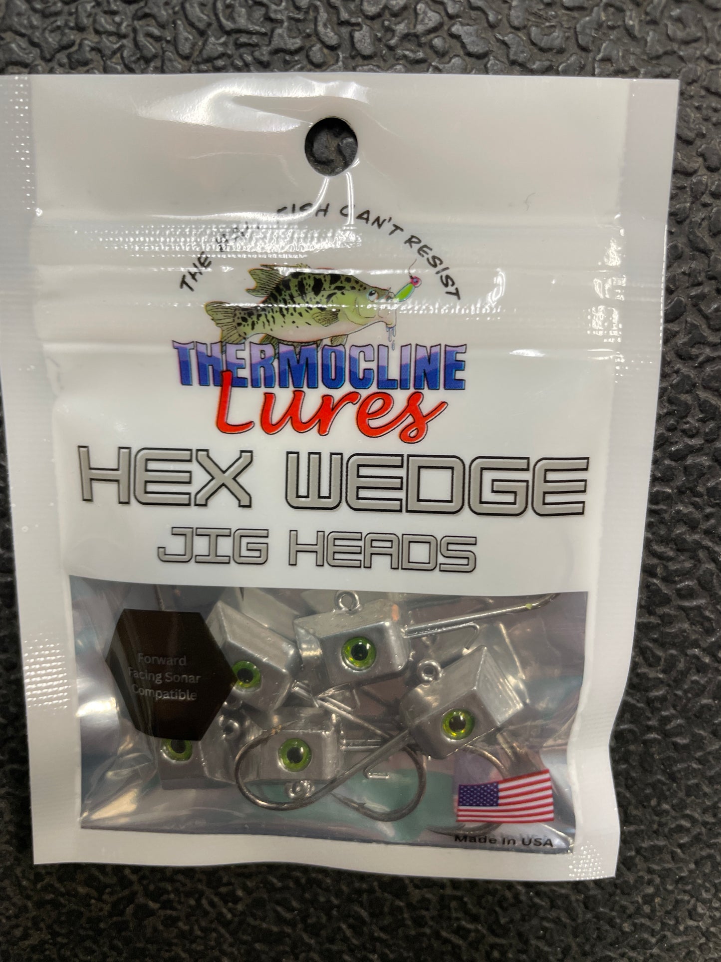 Thermocline Hex Wedge 1/4 oz. Chrome