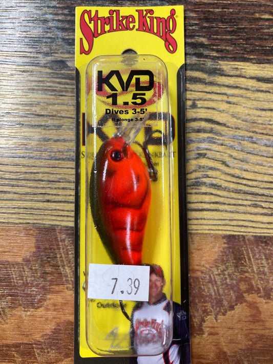 Strike King KVD 1.5” Fire Craw