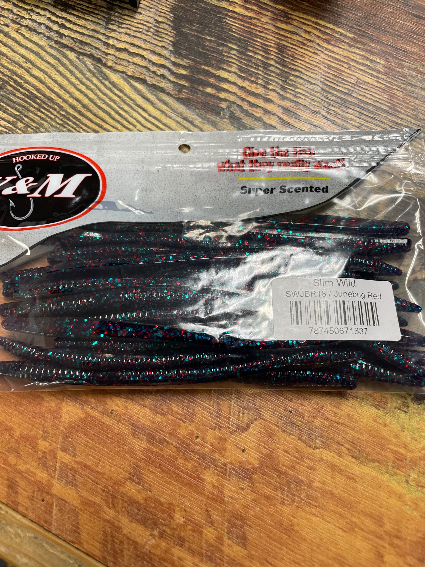 V&M Slim Wild Junebug Red