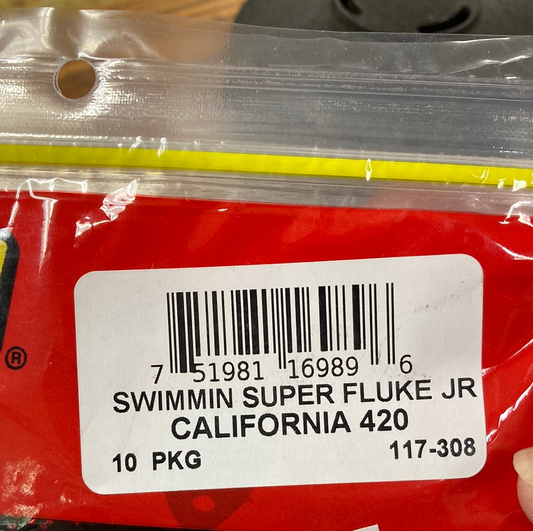 Zoom Swimmin Super Fluke Jr. - California 420