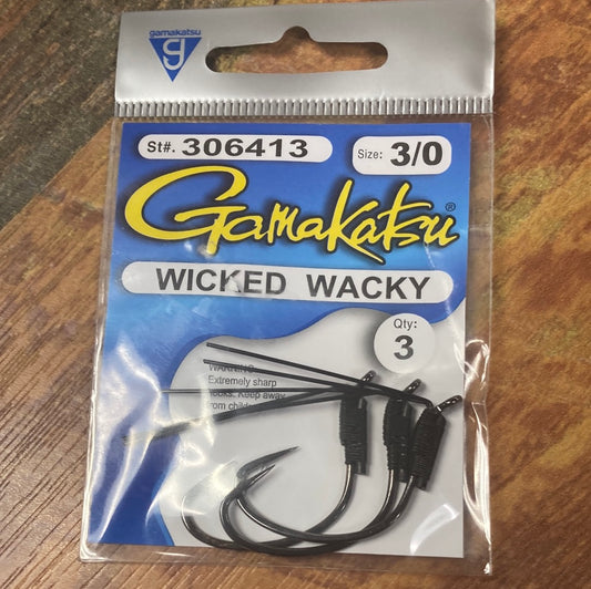 Gamakatsu Wicked Wacky w/Weed Guard 3/0