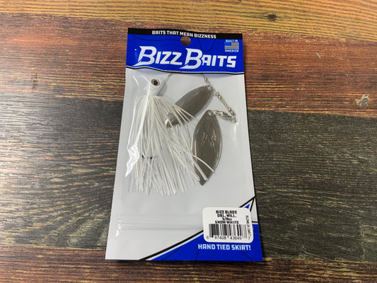 Bizz Baits Dbl Willow 3/8 oz. Snow White