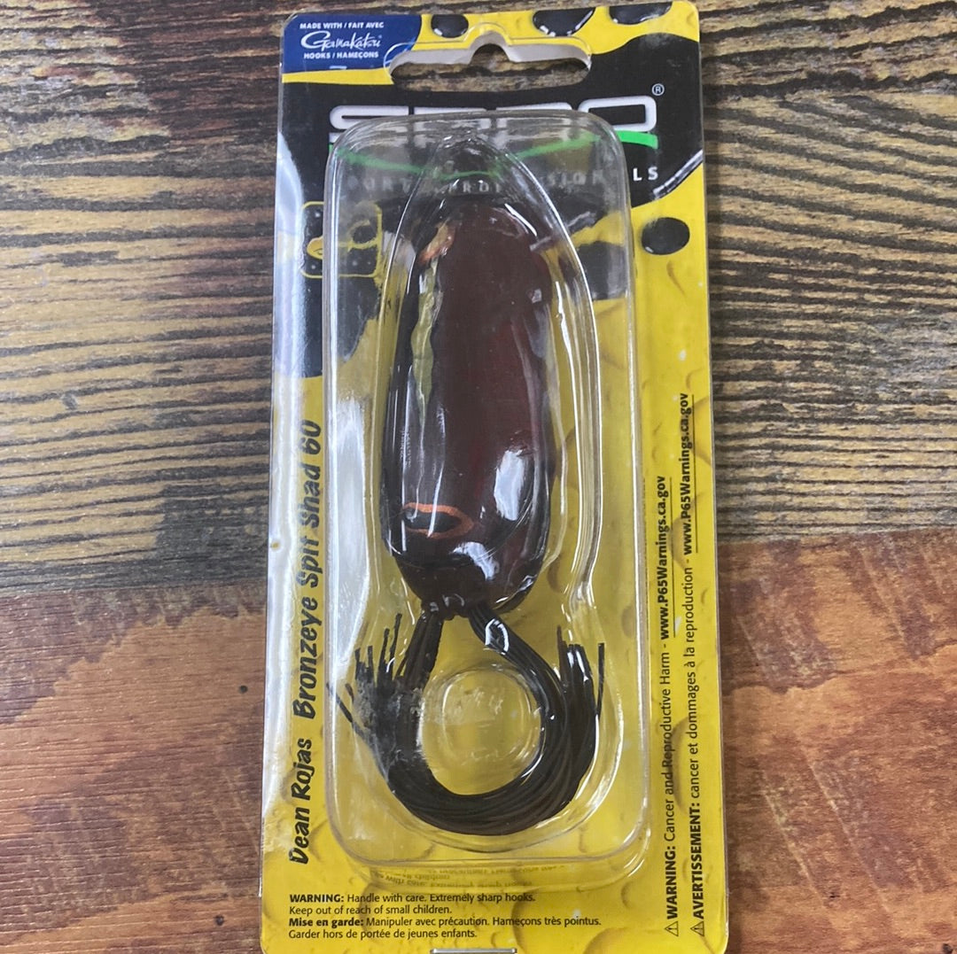 Spro Bronzeye Spit Shad 60 Natural Red