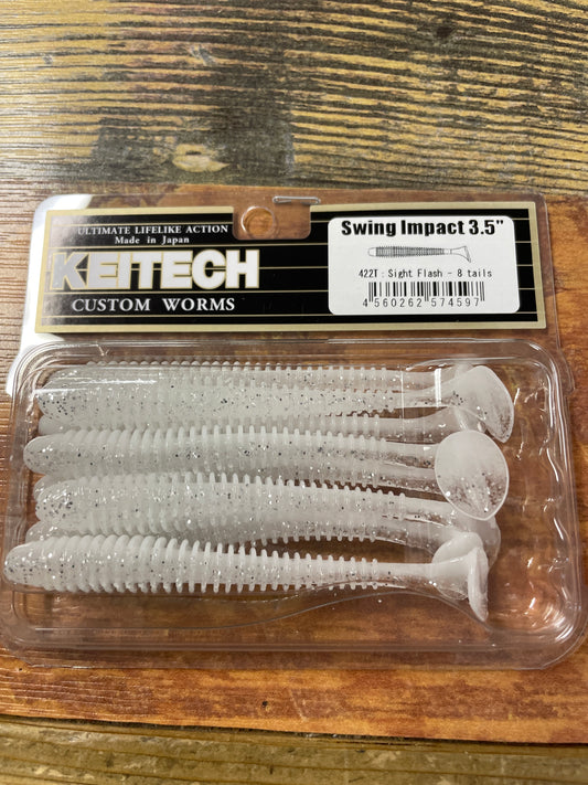 Keitech Swing Impact 3.5 Sight Flash
