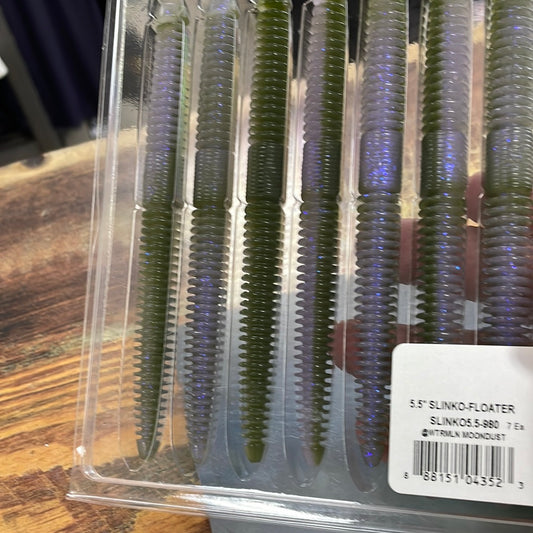 Yamamoto Slinko-Floater 5.5" Watermelon Moon Dust