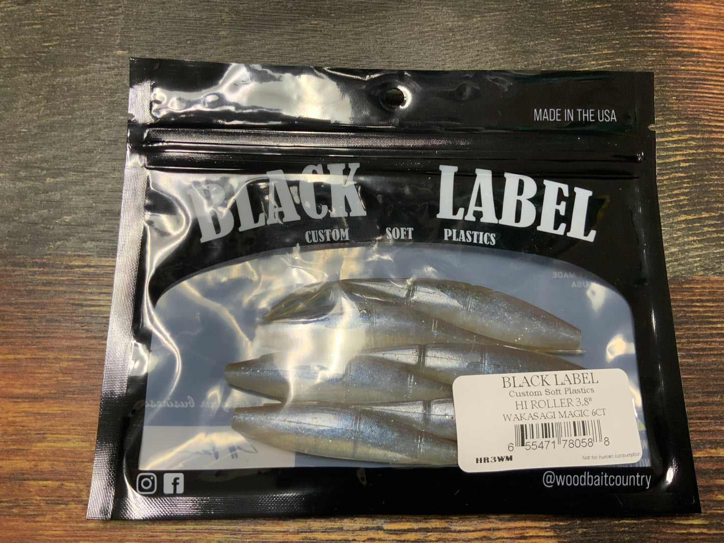 Black Label Hi Roller 3.8” Wakasagi Magic